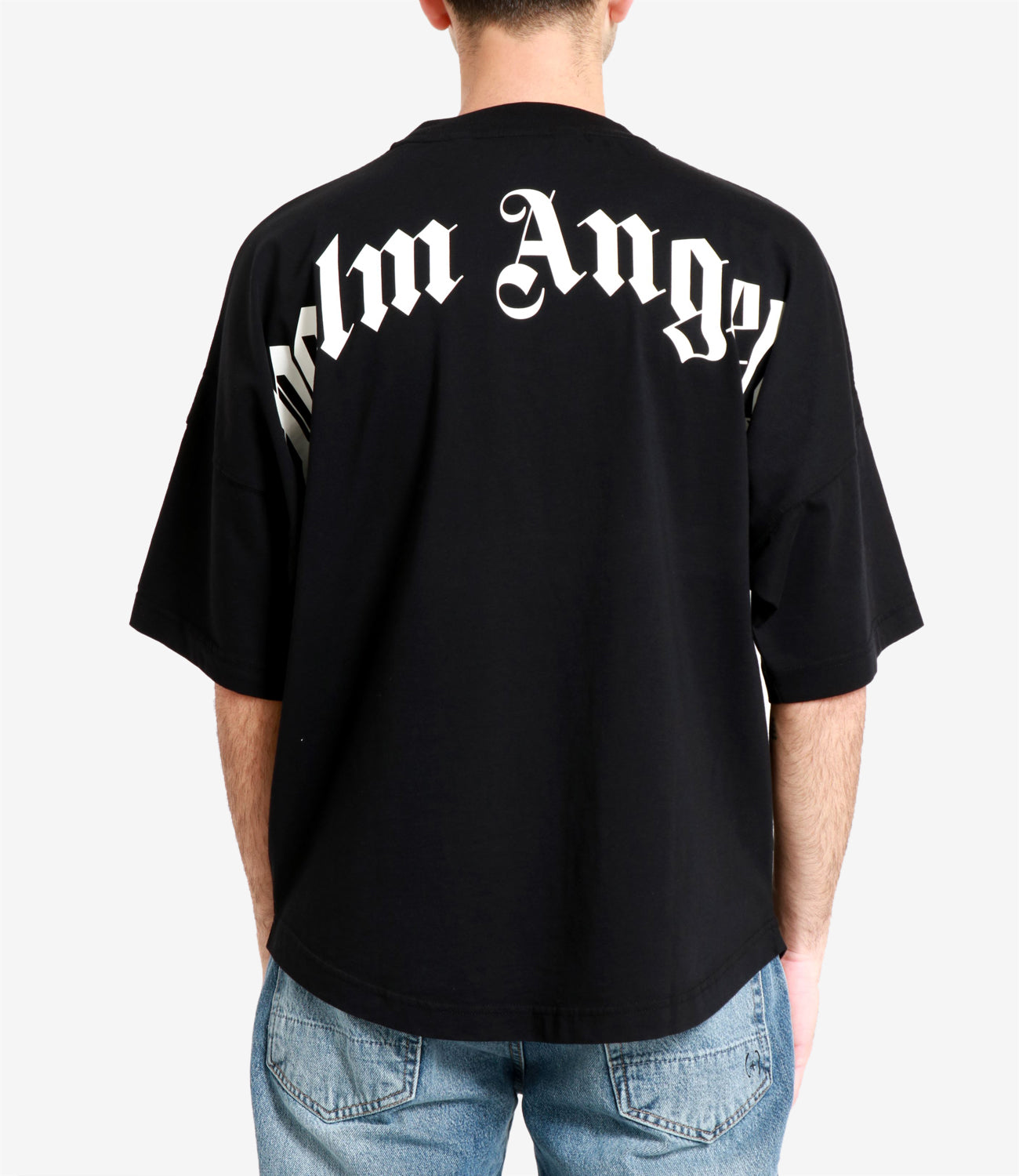 Palm Angels | T-Shirt Nero Bianco