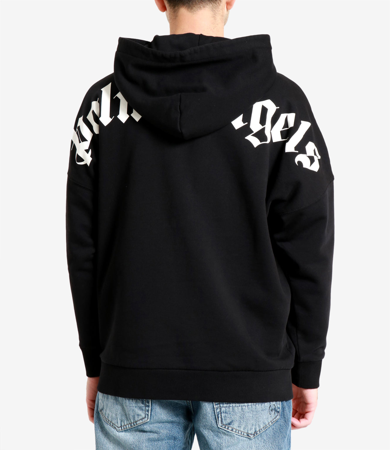Palm Angels | Felpa Nero Bianco