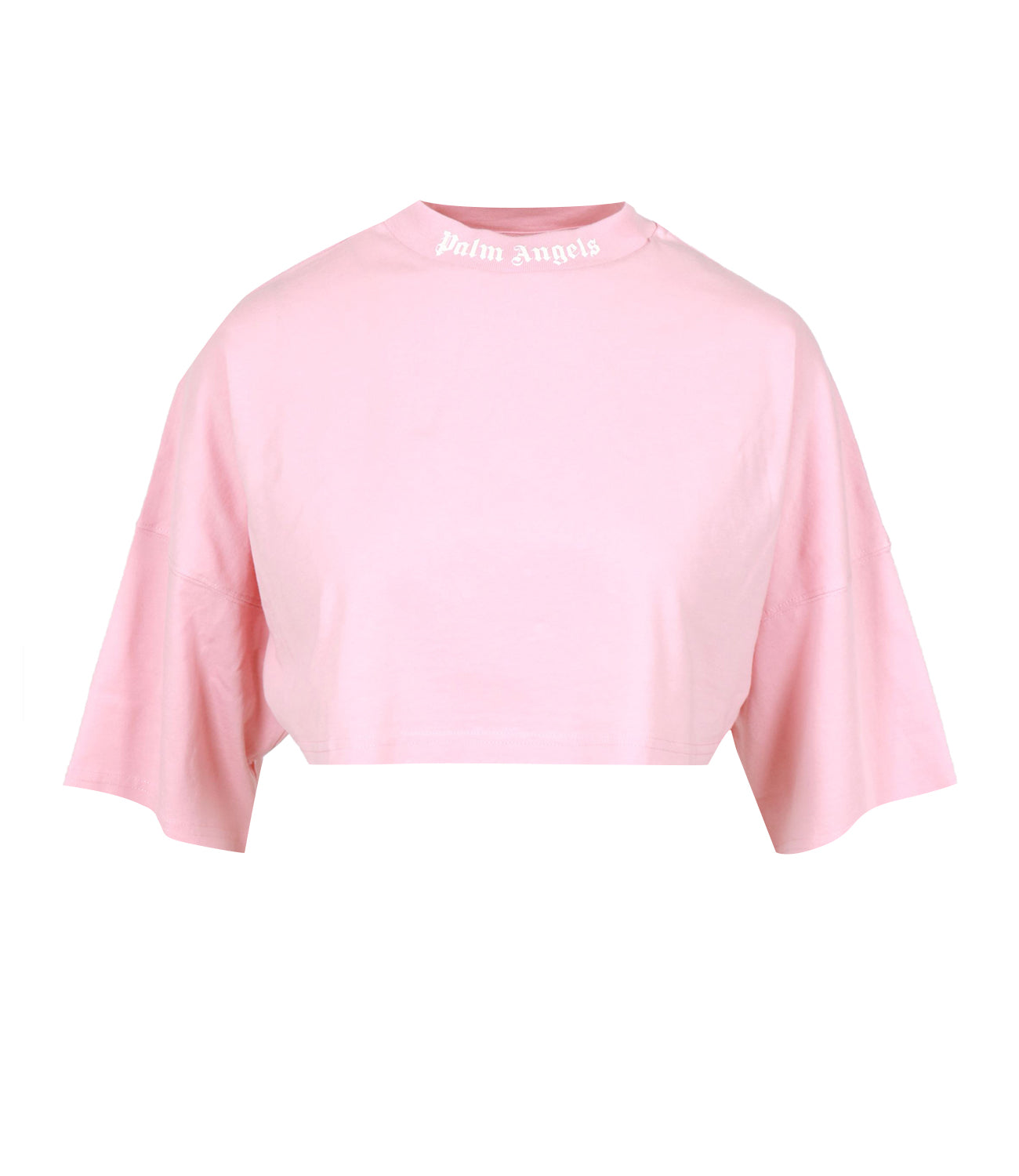 Palm Angels | T-Shirt Rosa Bianco