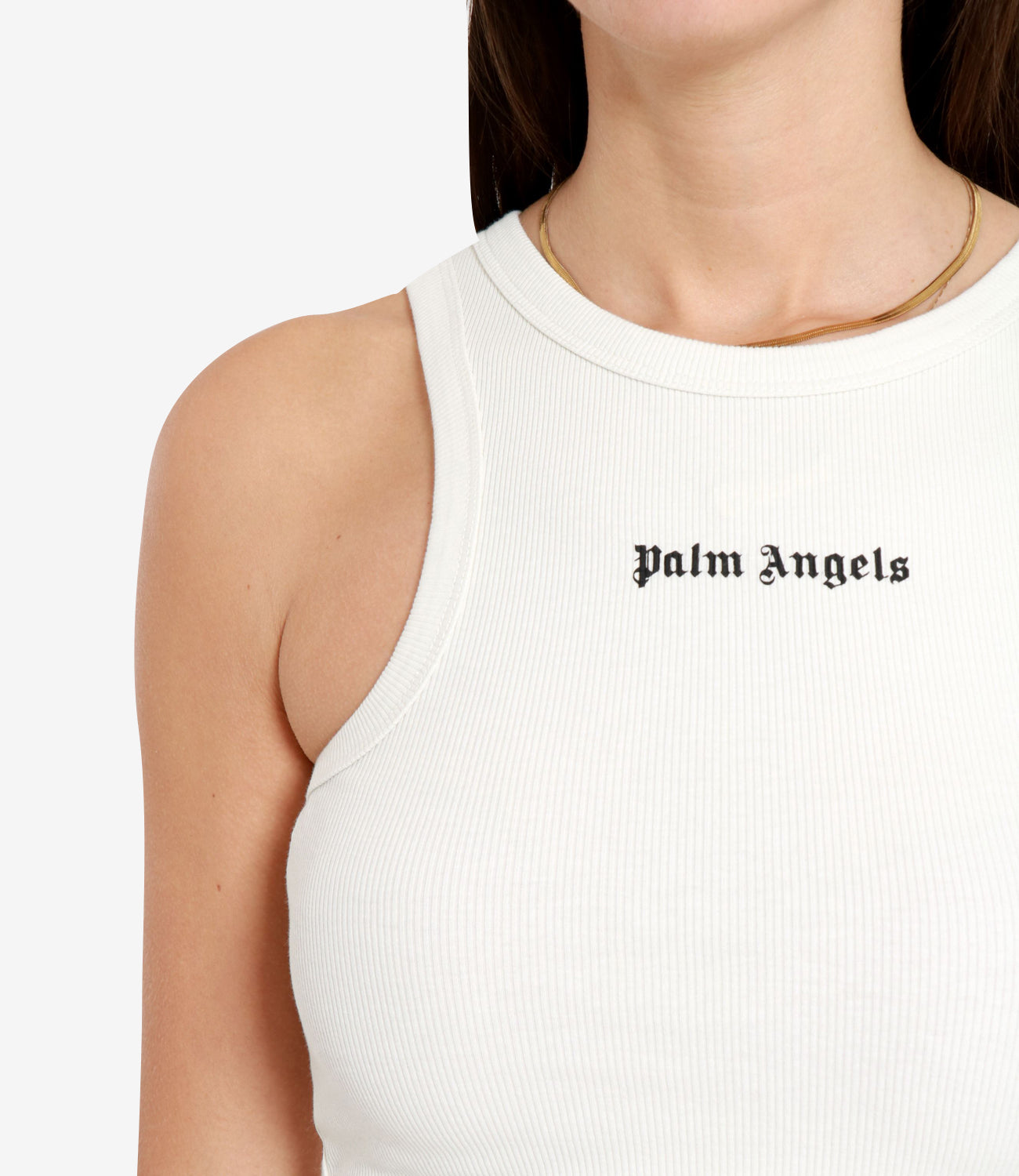 Palm Angels | Canotta Bianco Nero