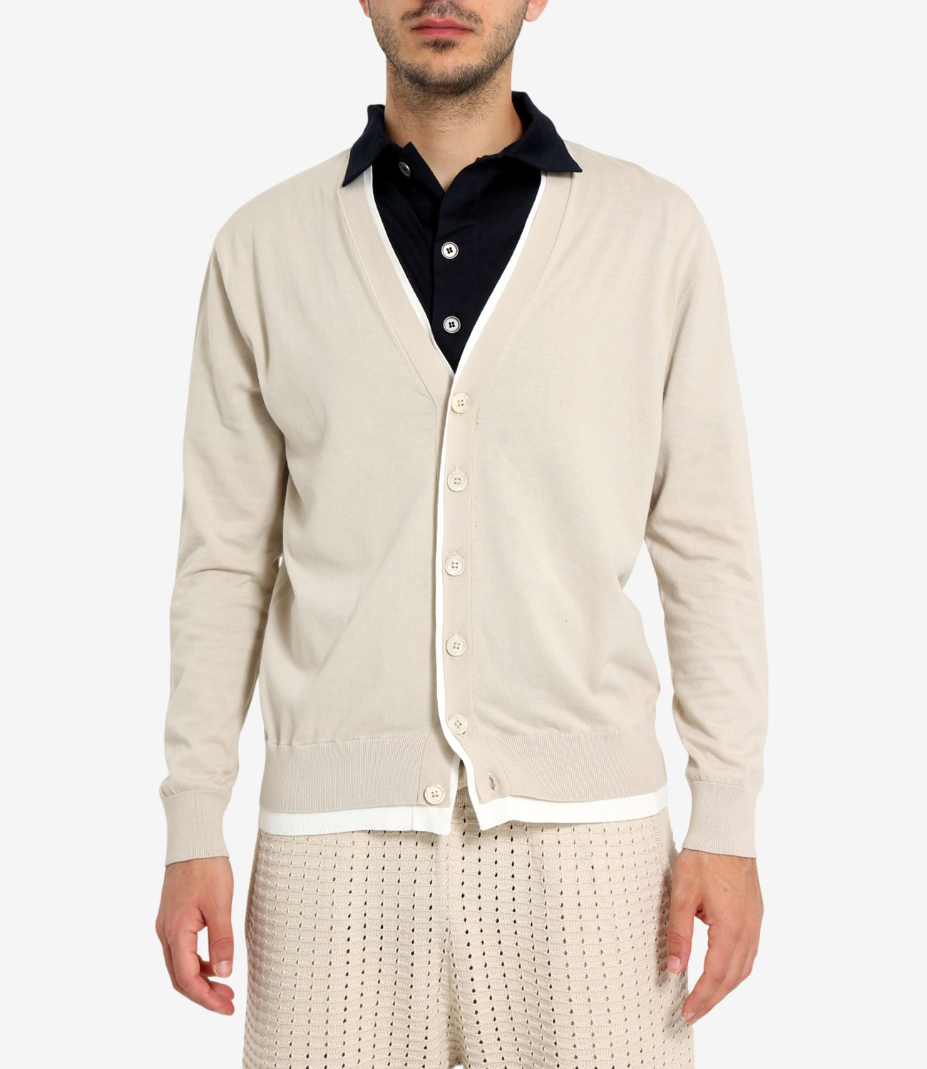 Paolo Pecora | Cardigan Beige