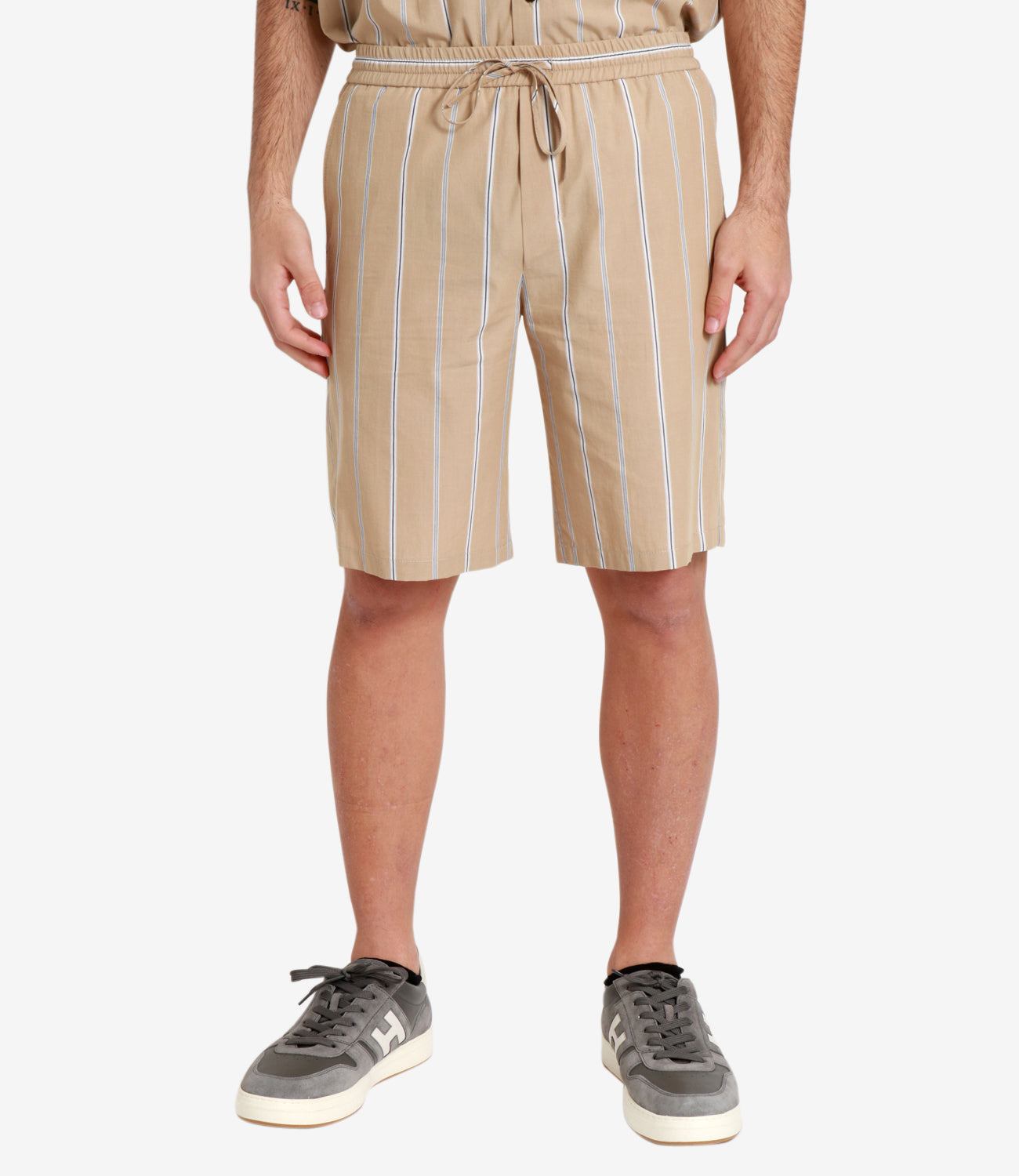 Paolo Pecora | Bermuda Beige Bianco