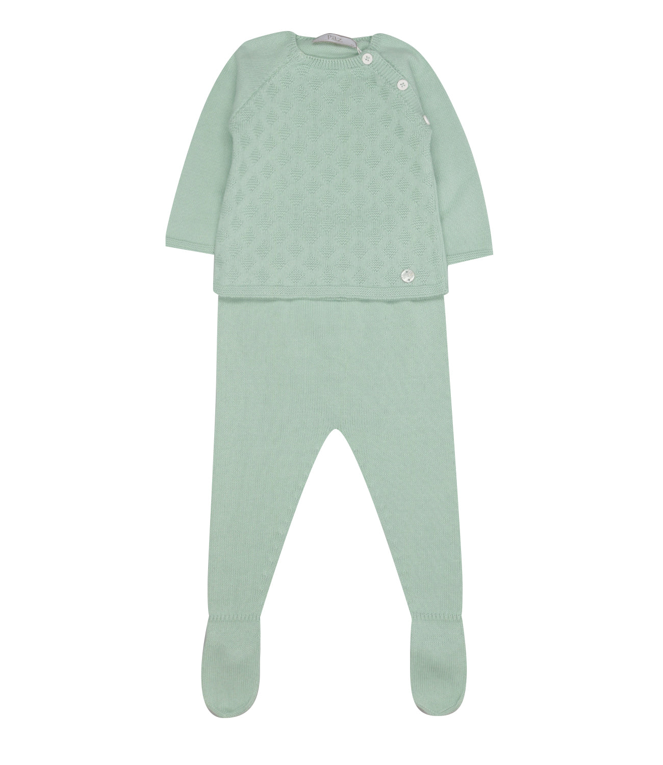 Paz Rodriguez | Set Maglia Leggings Regalo V26 Verde salvia