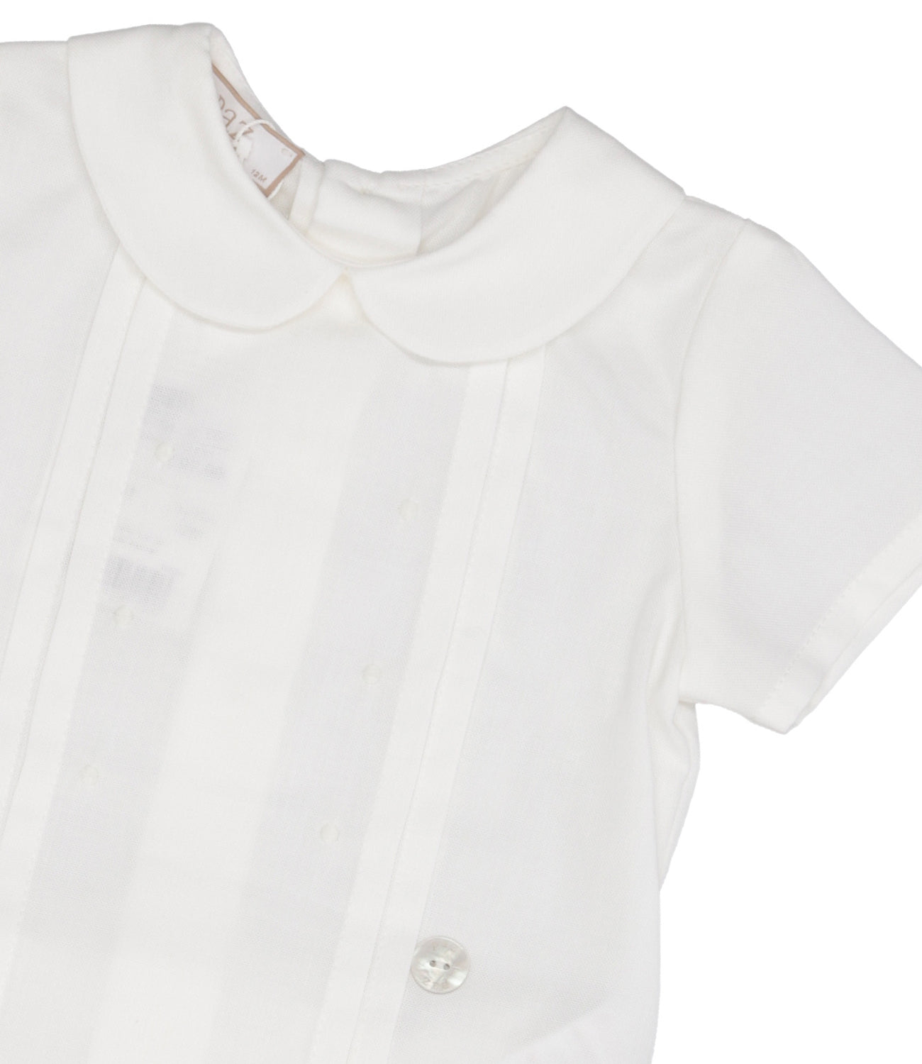 Paz Rodriguez | Set Camicia Bermuda Paz Cream