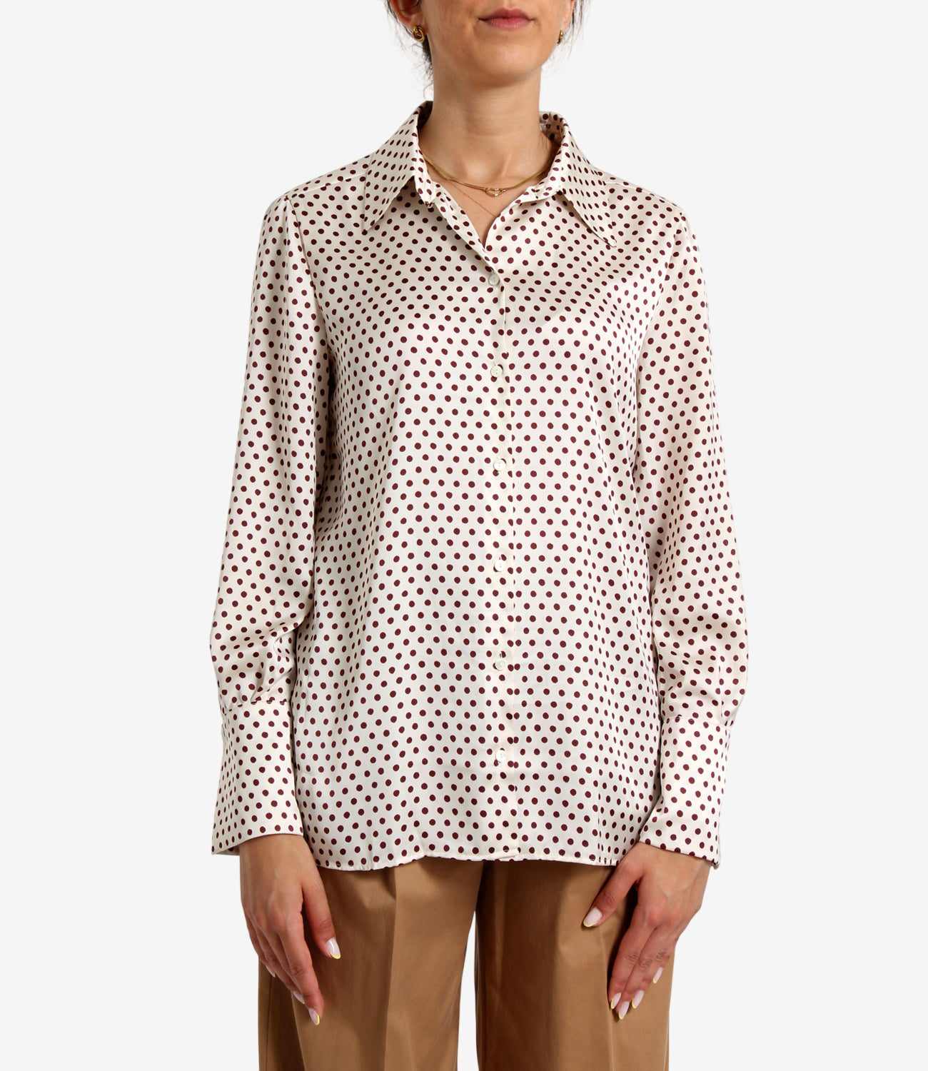 Pennyblack | Camicia Alpe Bianco Bordeaux