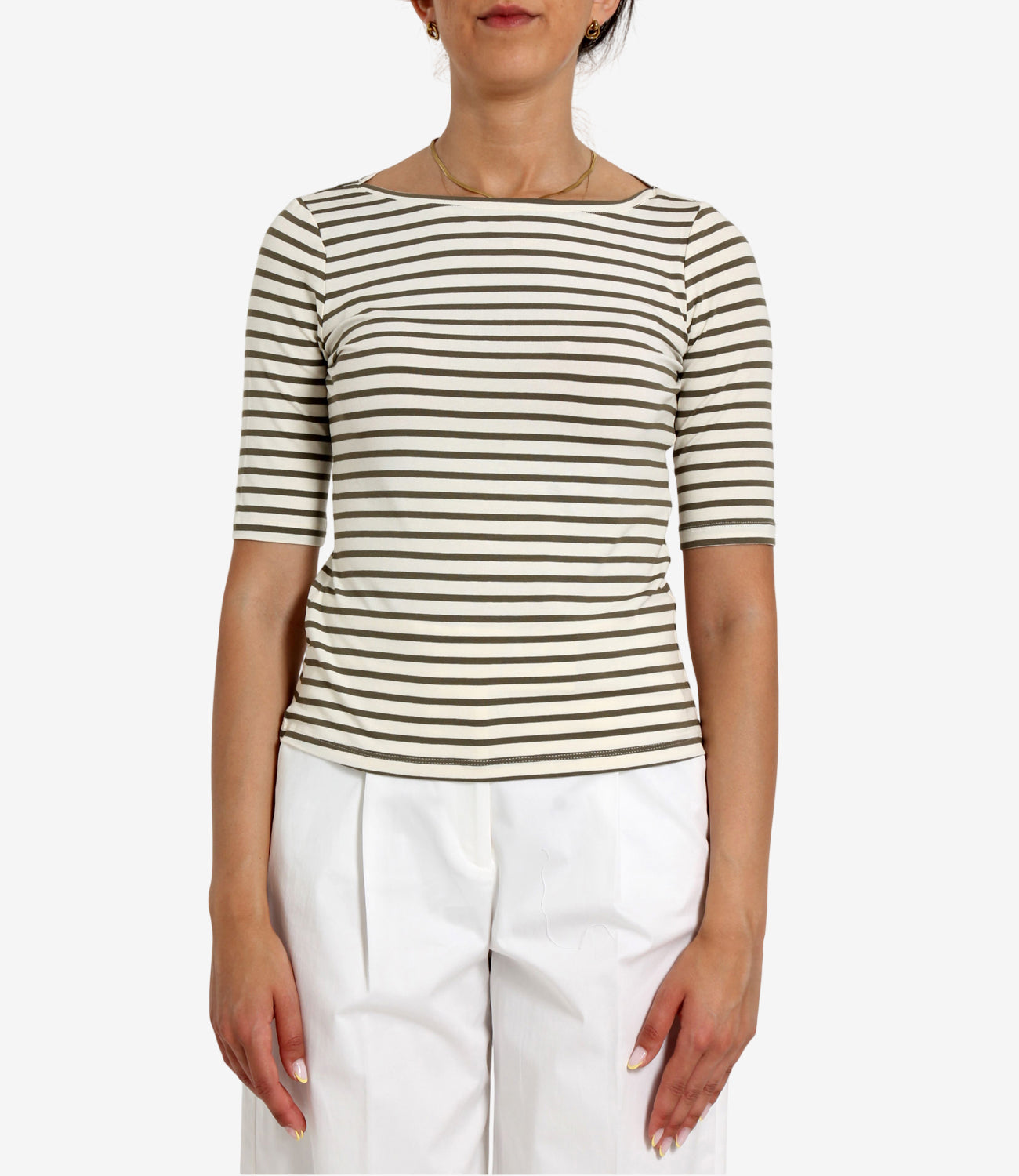 Pennyblack | T-Shirt Angora Avorio Kaki