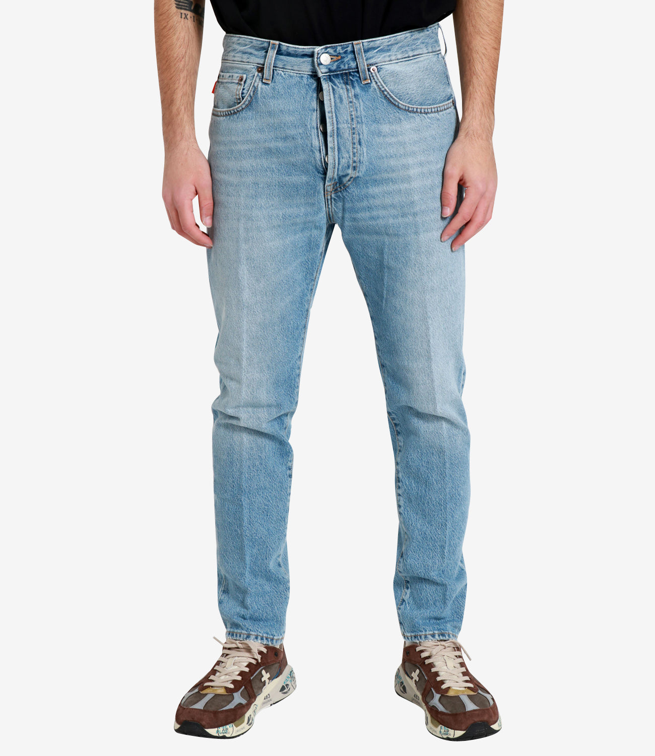 People | Jeans Rico Denim medio