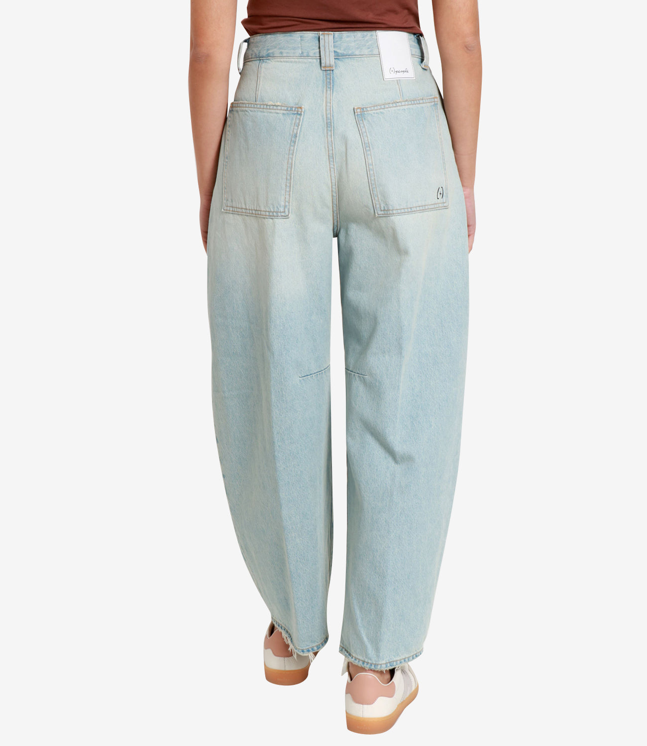 People | Jeans Big Marion Denim chiaro