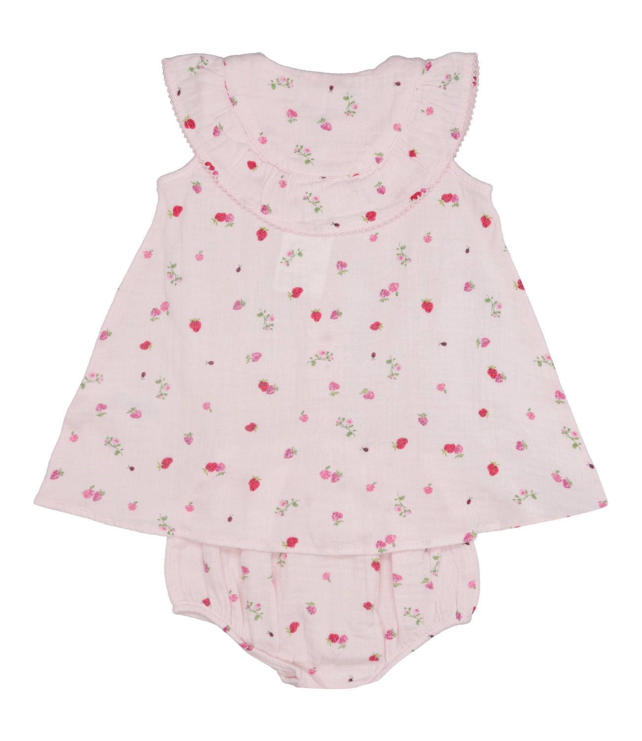 Petit Bateau | Set Abito Culotte Rosa