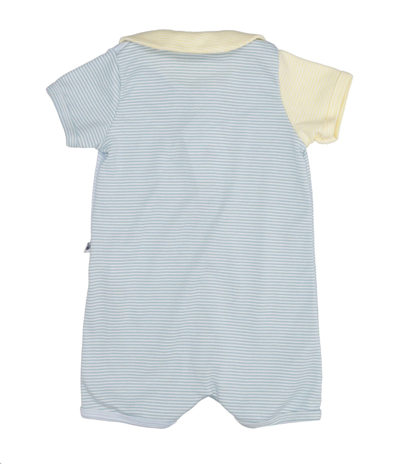 Petit Bateau | Pagliaccetto Celeste Giallo
