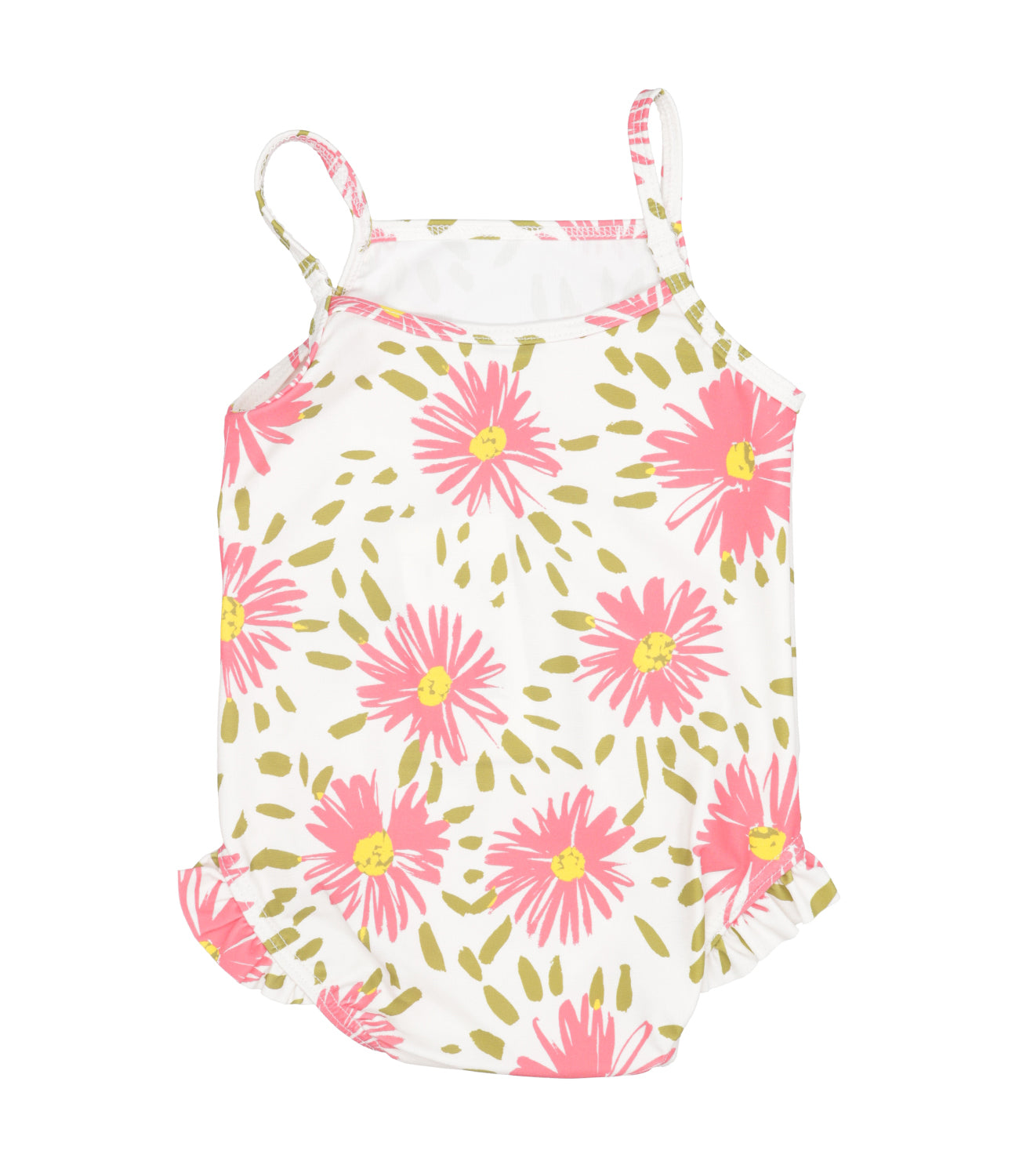 Petit Bateau | Costume Intero Bianco Rosa