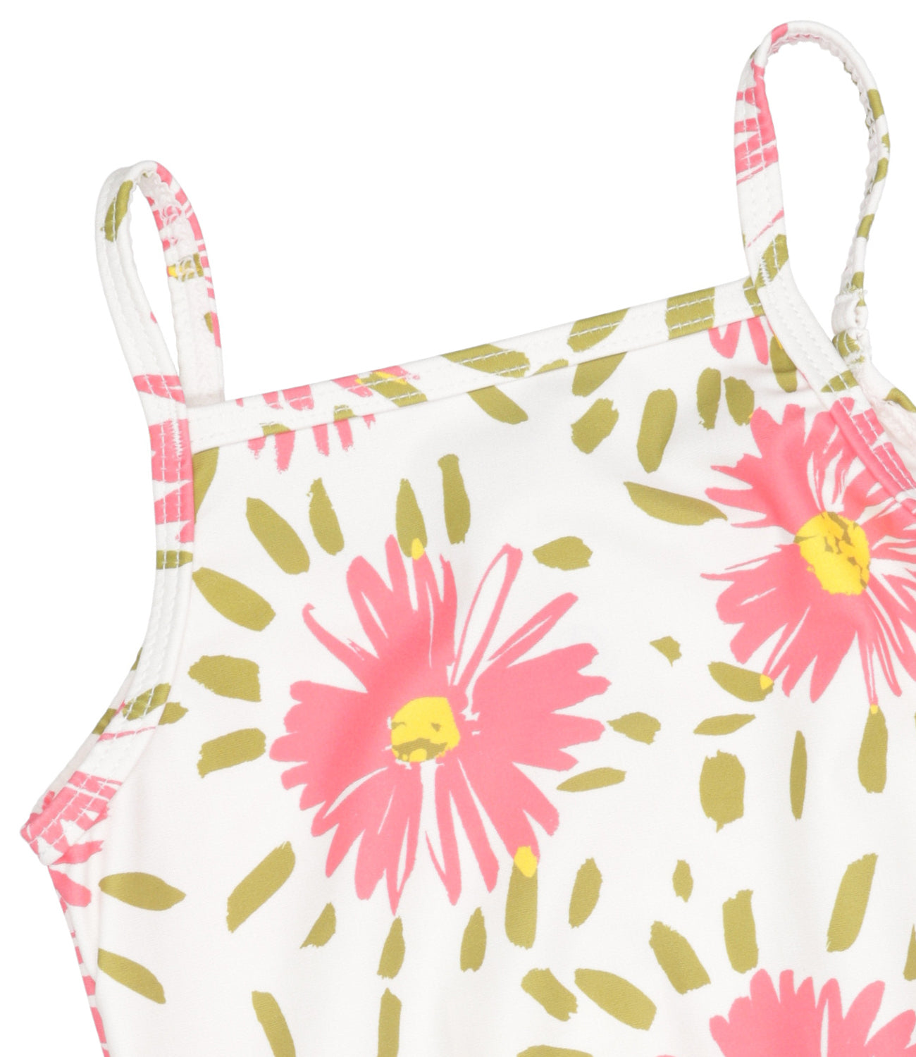 Petit Bateau | Costume Intero Bianco Rosa