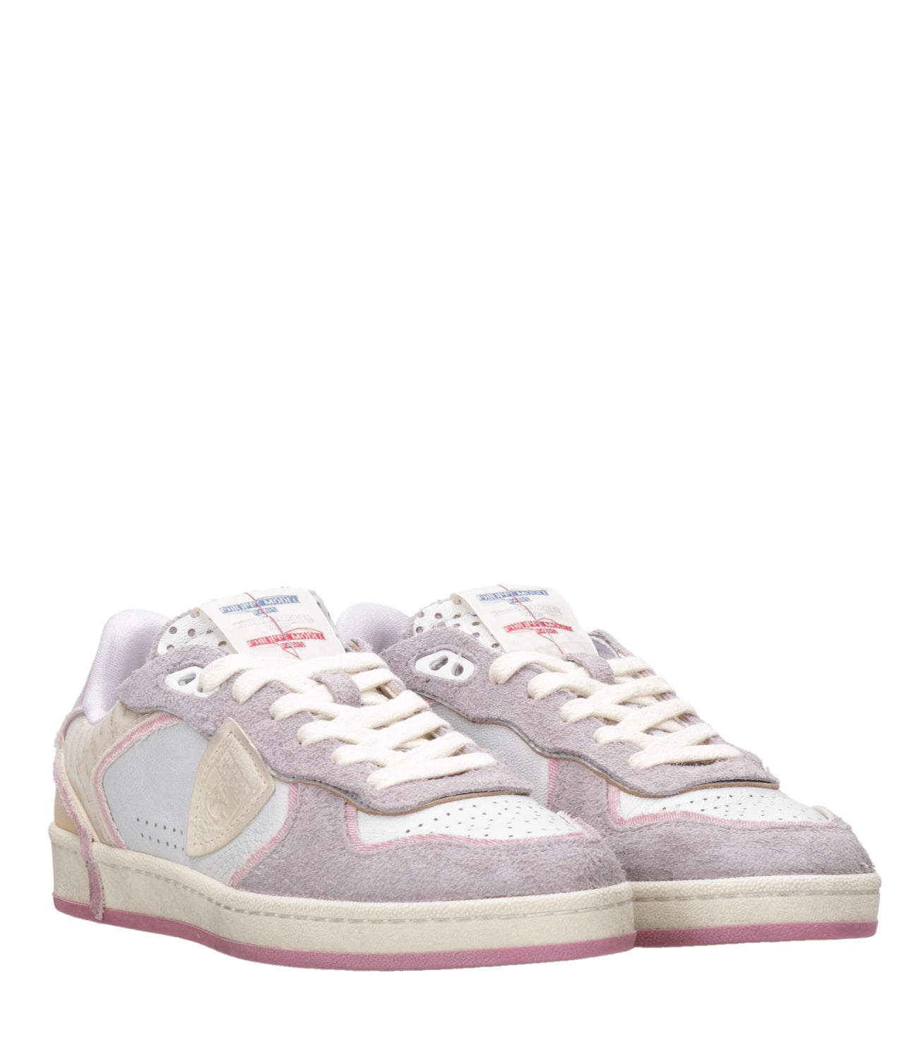 Philippe Model | Sneakers Pgal Low Bianco e Lilla