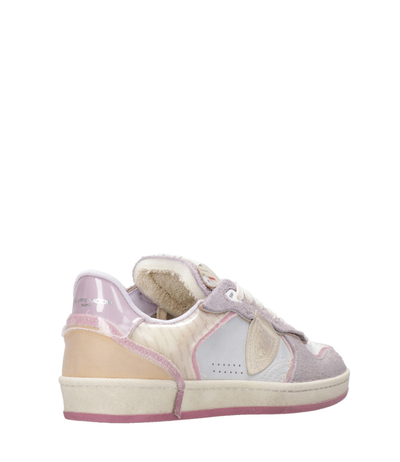 Philippe Model | Sneakers Pgal Low Bianco e Lilla