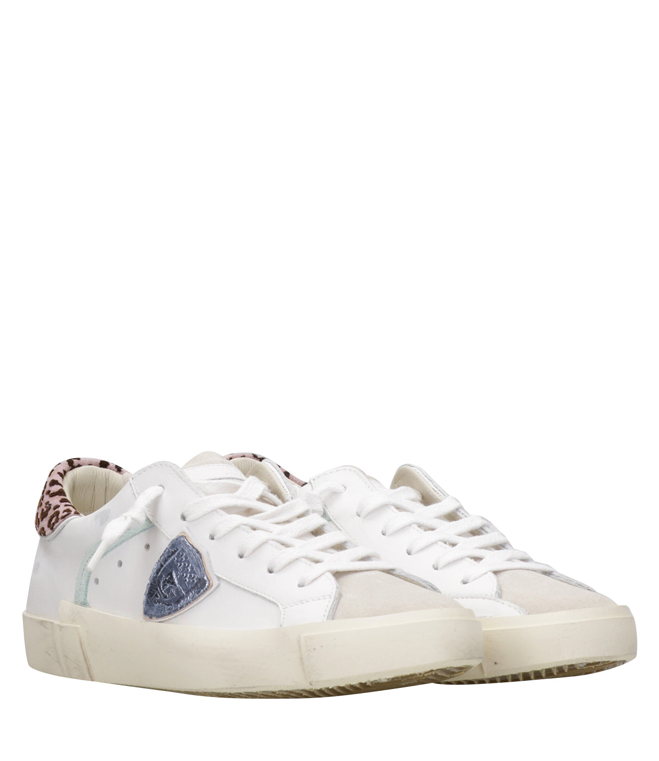 Philippe Model | Sneakers Prsx Low Bianco e Maculato