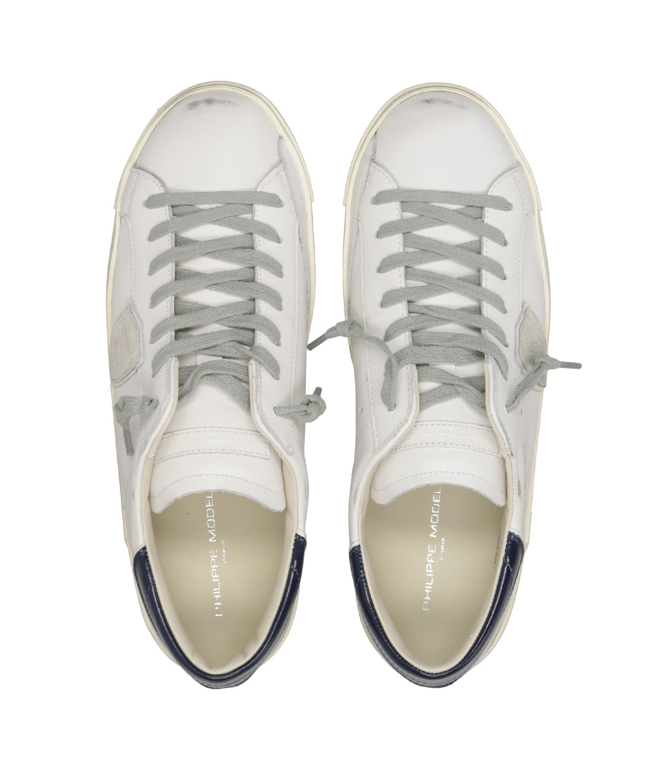 Philippe Model | Sneakers Prsx Low Man Bianco Blu