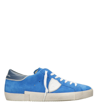 Philippe Model | Sneakers Prsx Low Man Bluette Grigio