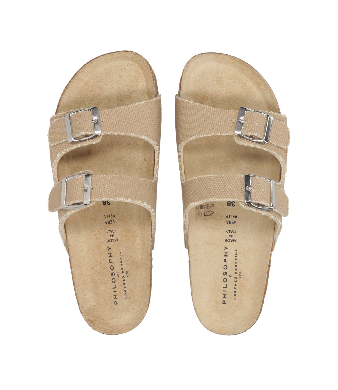 Philosophy di Lorenzo Serafini Kids | Ciabatta Beige