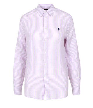 Polo Ralph Lauren | Camicia Lilla Bianco