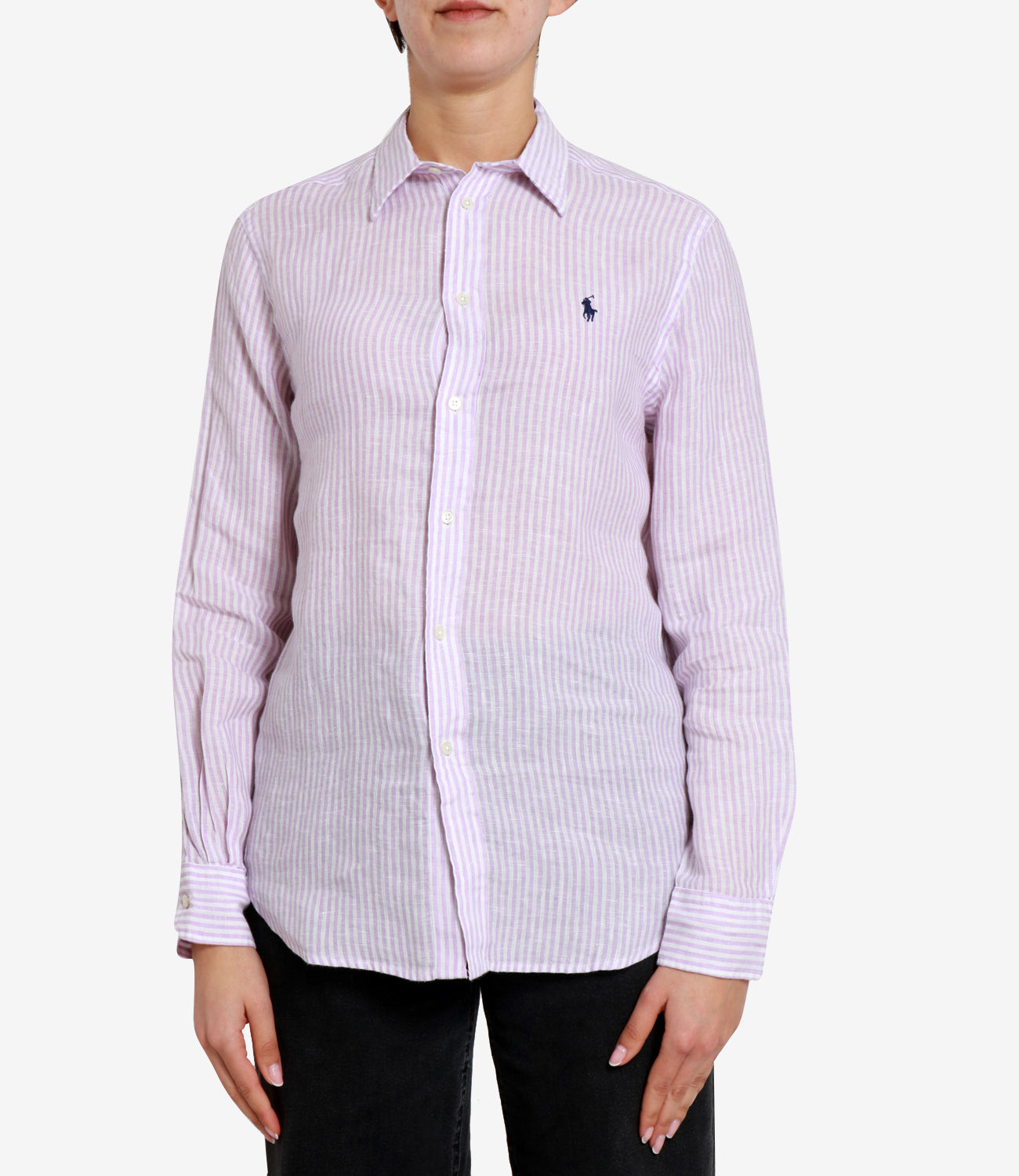 Polo Ralph Lauren | Camicia Lilla Bianco