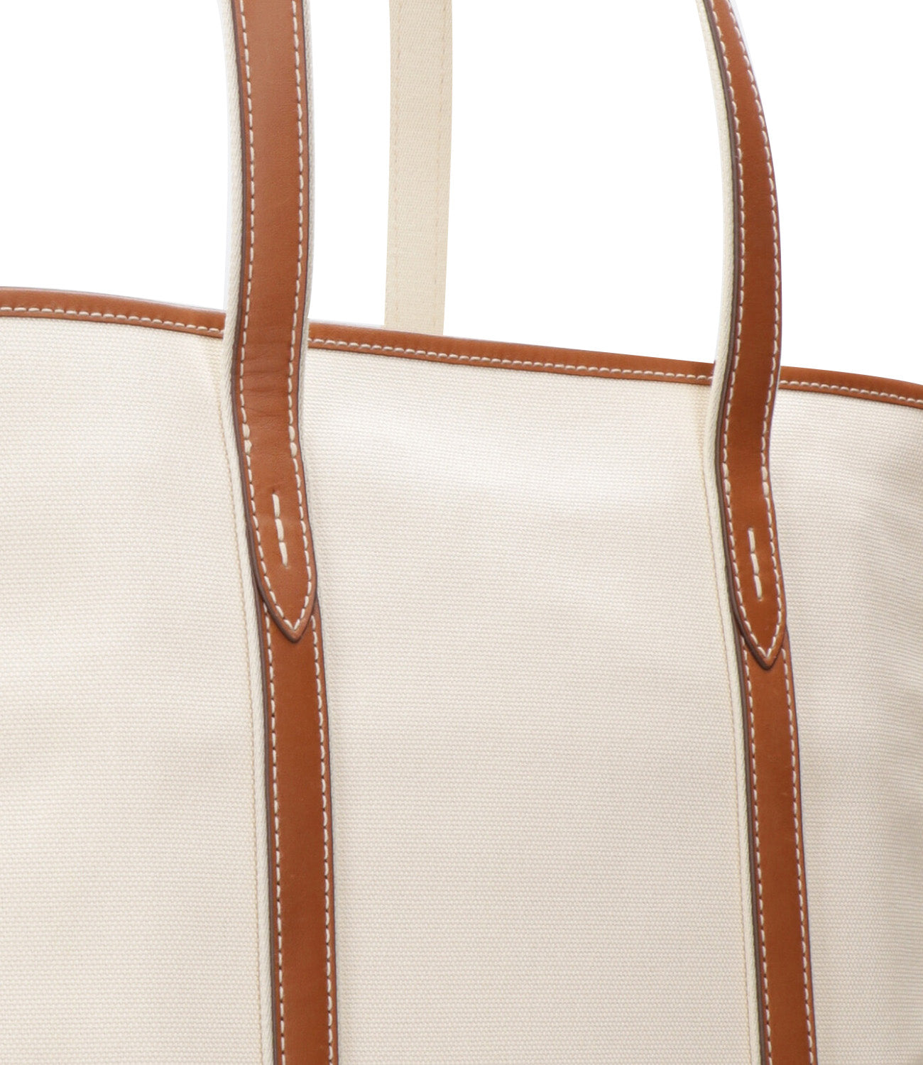 Polo Ralph Lauren | Borsa a Spalla Ecru e Cuoio