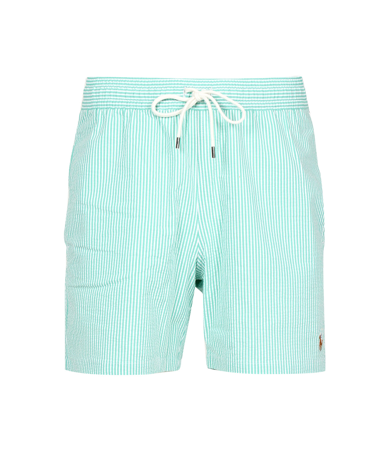Polo Ralph Lauren | Costume Boxer Traveler Classic Swim Acquamarina e Bianco