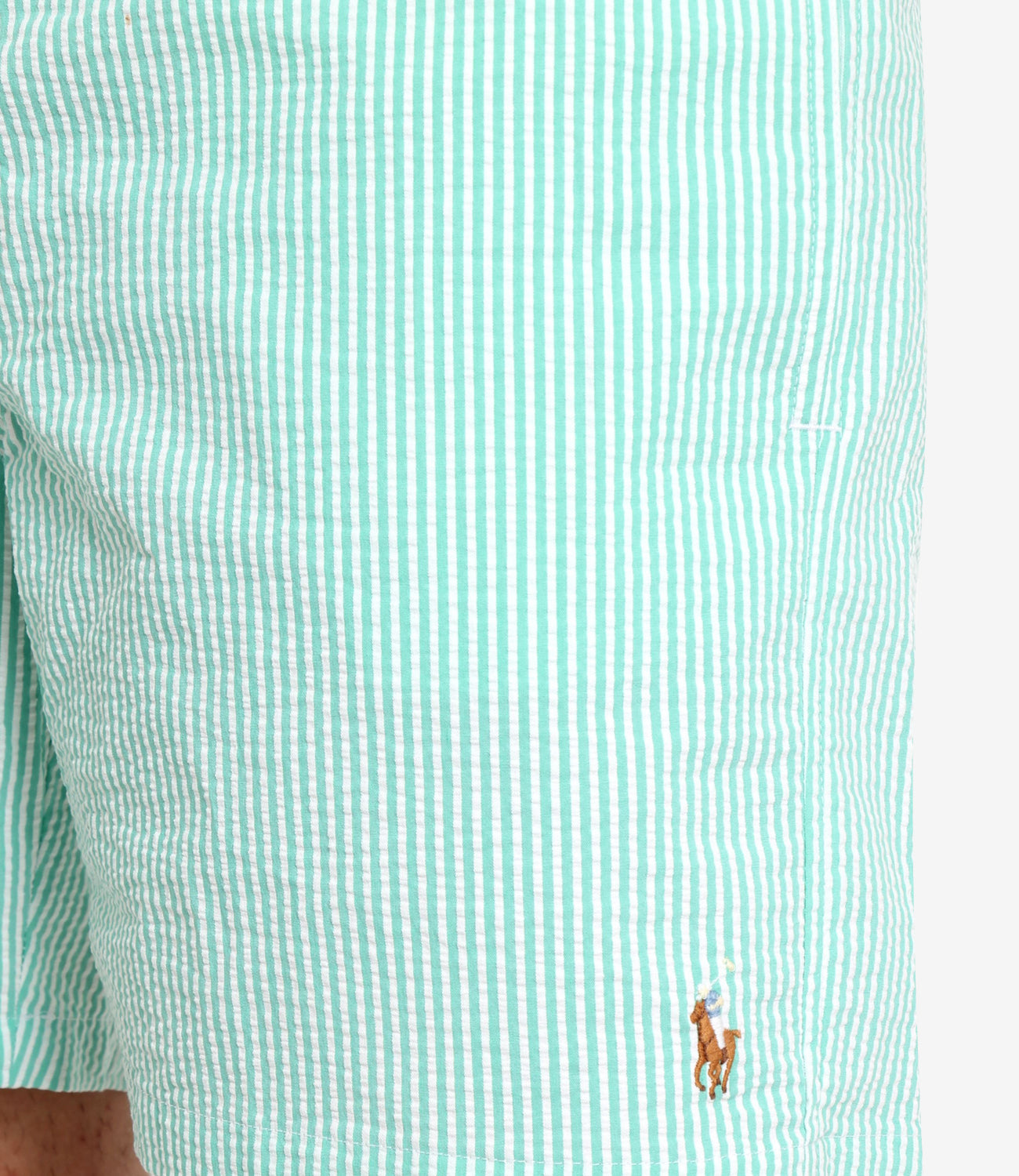 Polo Ralph Lauren | Costume Boxer Traveler Classic Swim Acquamarina e Bianco