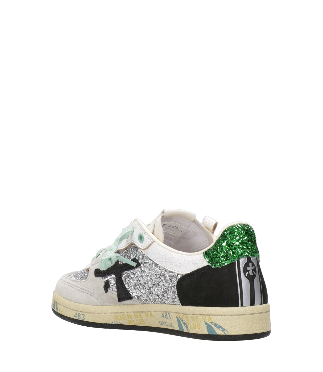 Premiata | Sneakers Bsktclad Argento Verde