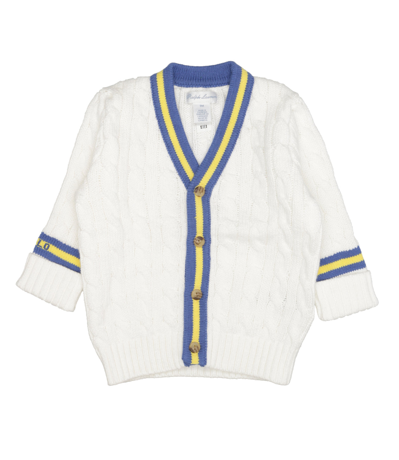 Ralph Lauren Childrenswear | Cardigan Bianco Azzurro