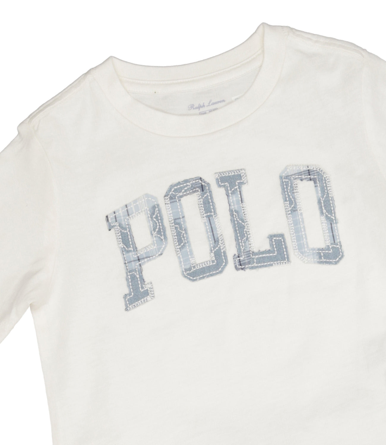 Ralph Lauren Childrenswear | Set T-Shirt Bermuda Bianco denim