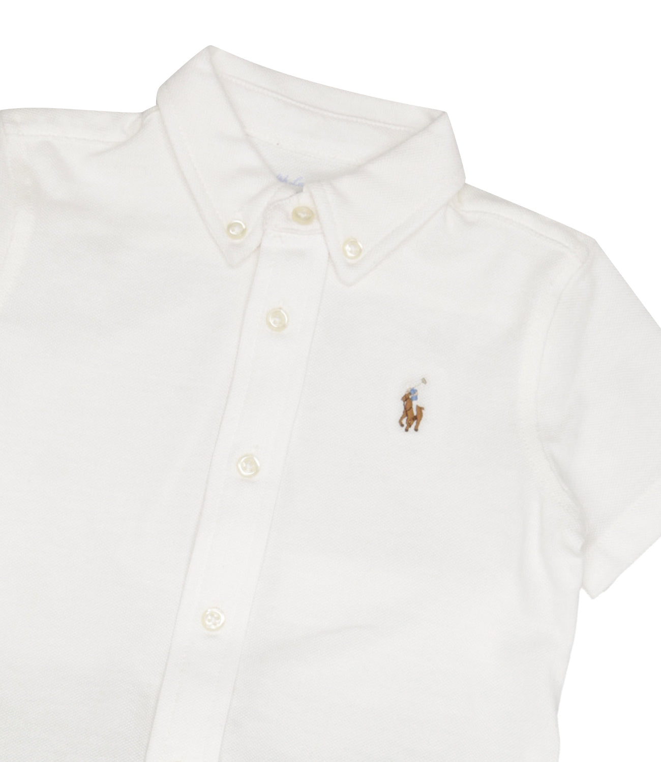 Ralph Lauren Childrenswear | Set Camicia Bermuda Bianco Verde