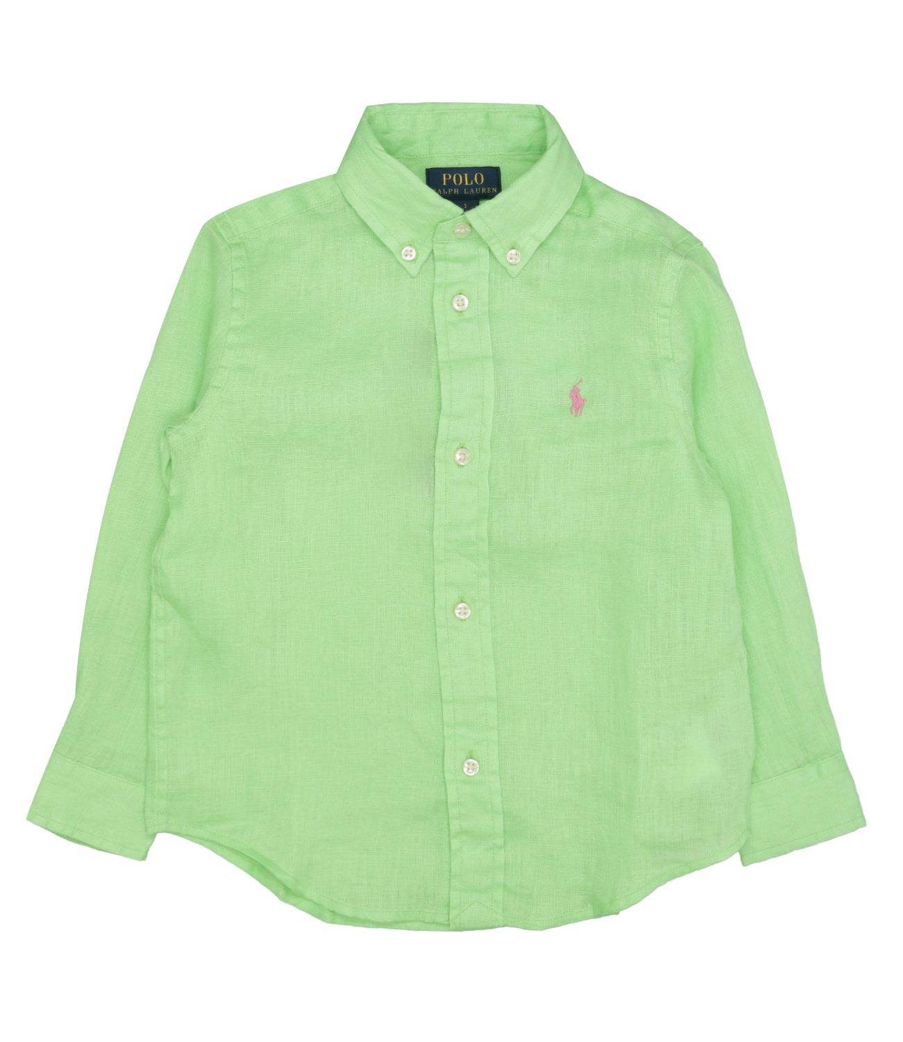 Ralph Lauren Childrenswear | Camicia Verde Rosa