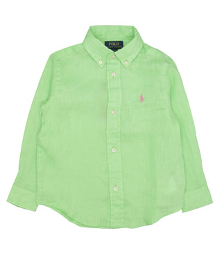 Ralph Lauren Childrenswear | Camicia Verde Rosa