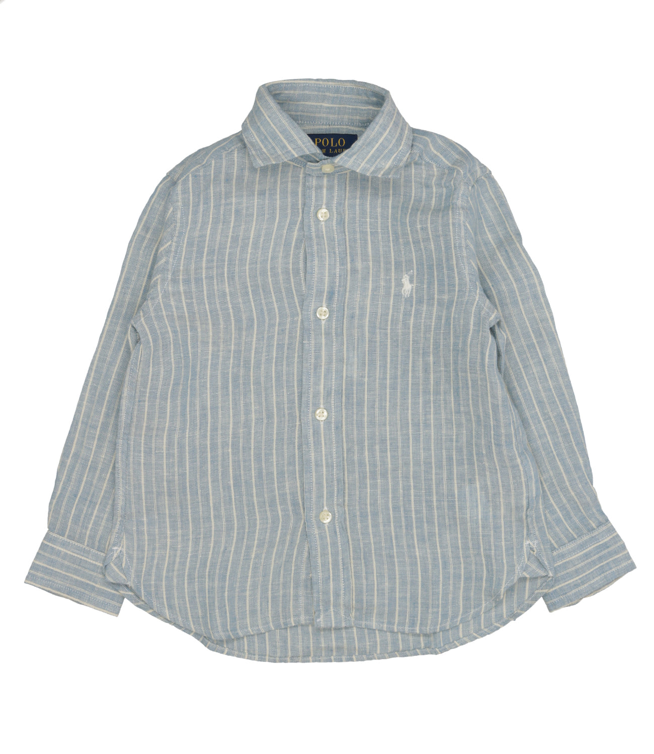 Ralph Lauren Childrenswear | Camicia Blu Crema