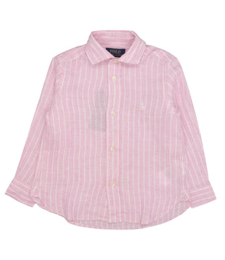 Ralph Lauren Childrenswear | Camicia Rosa Bianco