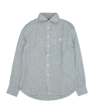 Ralph Lauren Childrenswear | Camicia Blu Crema