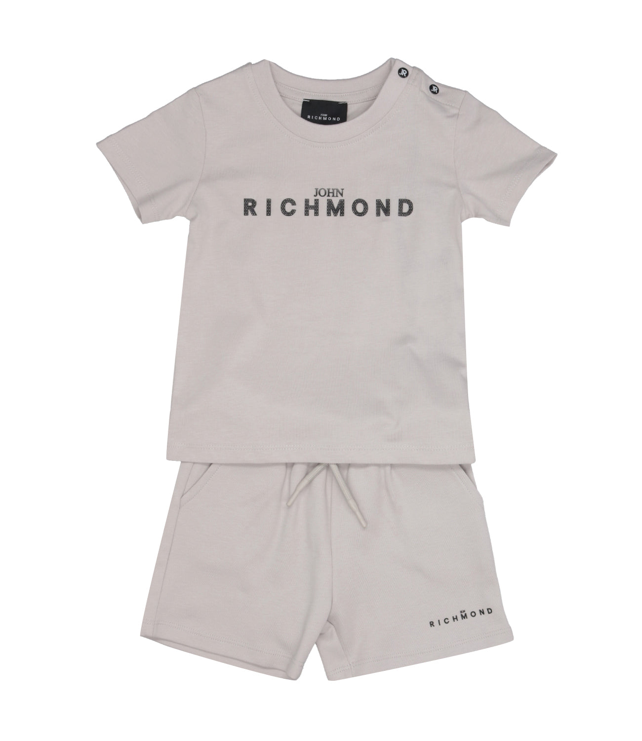 Richmond Kids | Set T-Shirt Bermuda Grigio