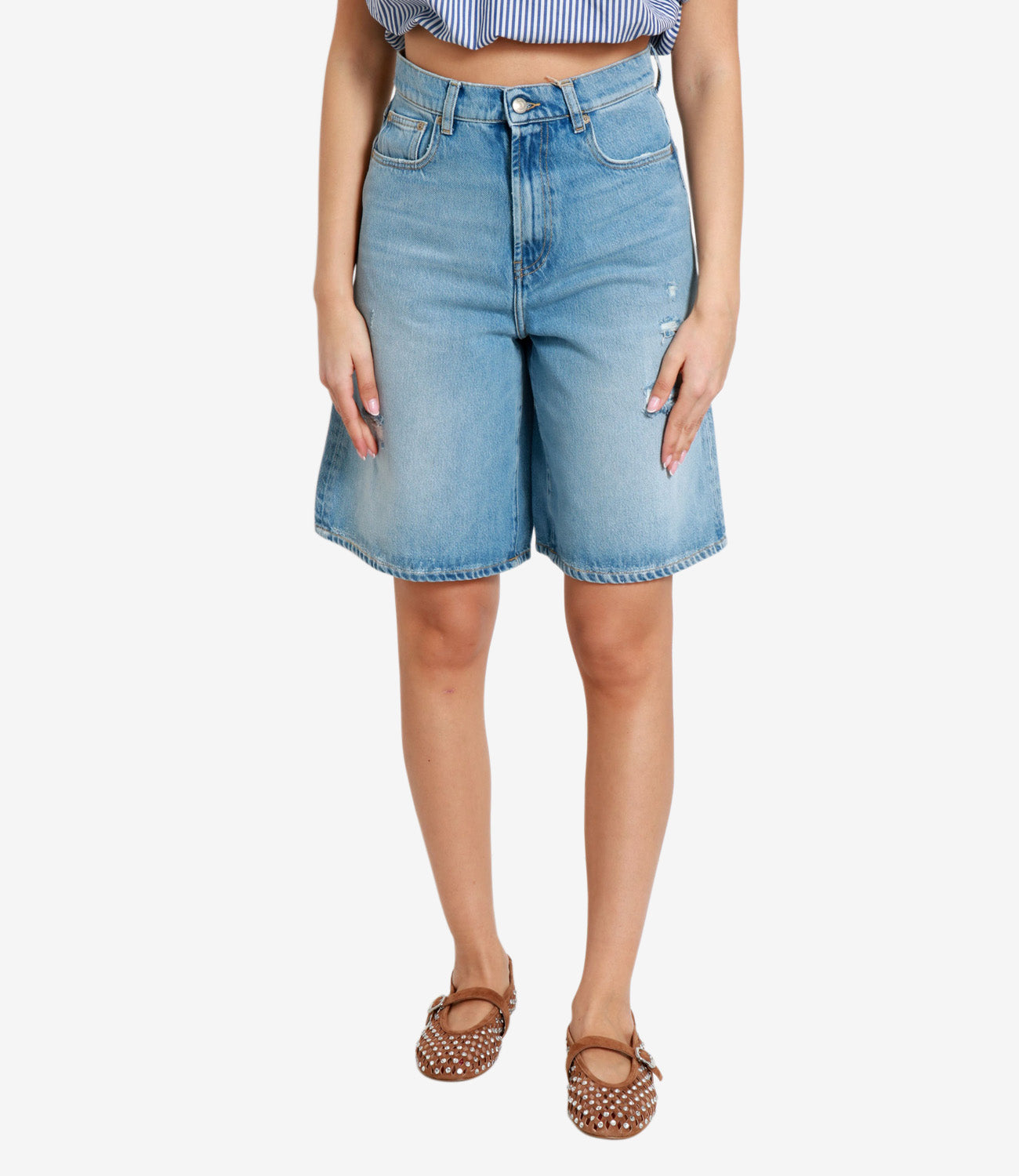 Roy Roger's | Bermuda Denim medio