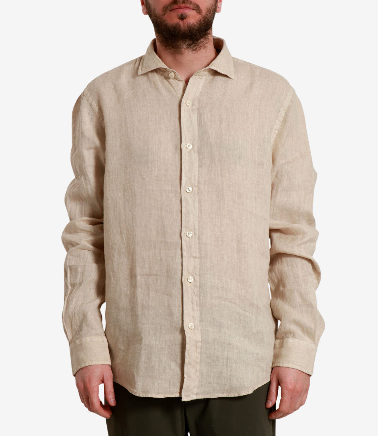 Roy Roger's | Camicia Pierce Sabbia