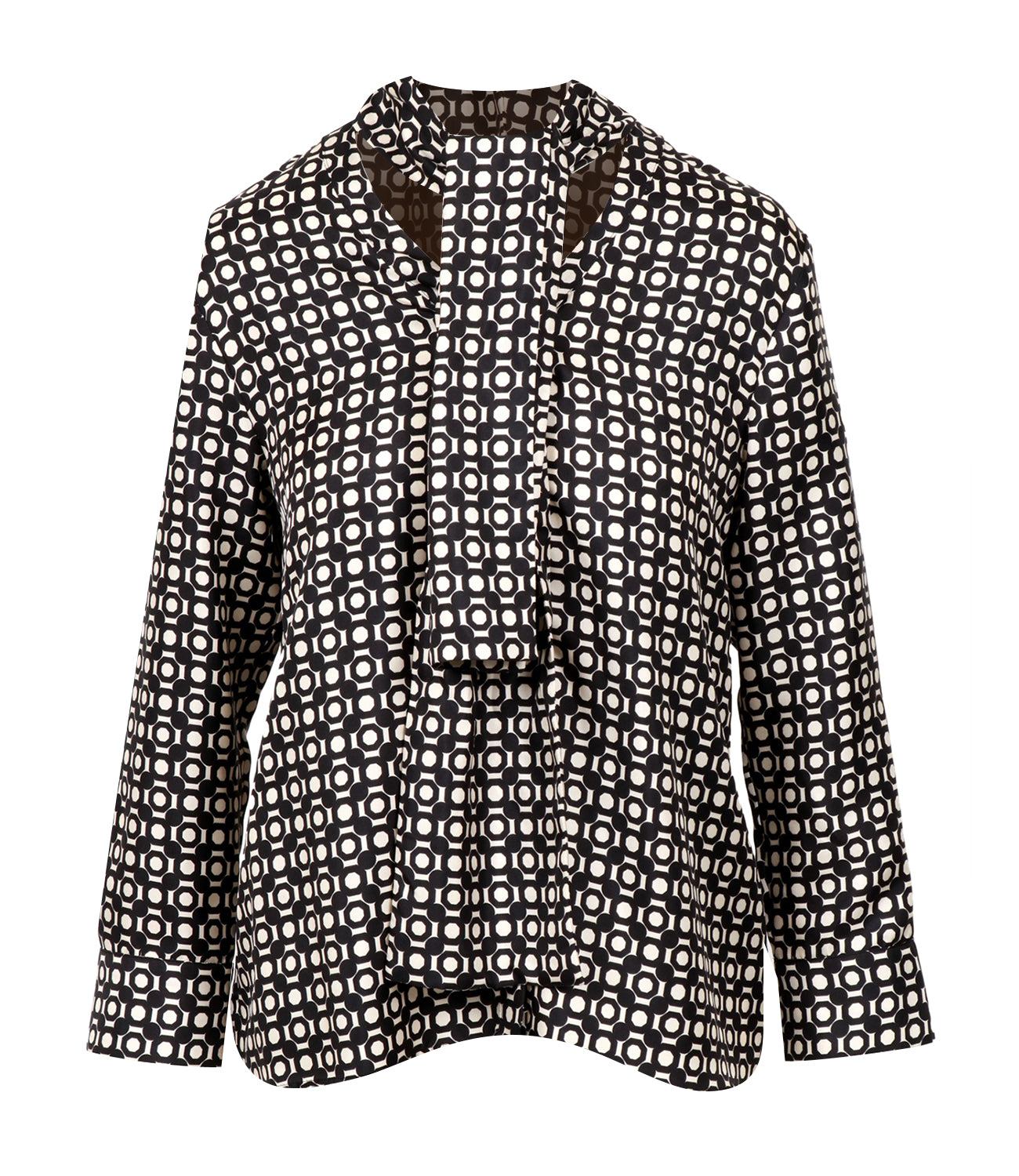 S Max Mara | Camicia Smmvittoria Nero Avorio