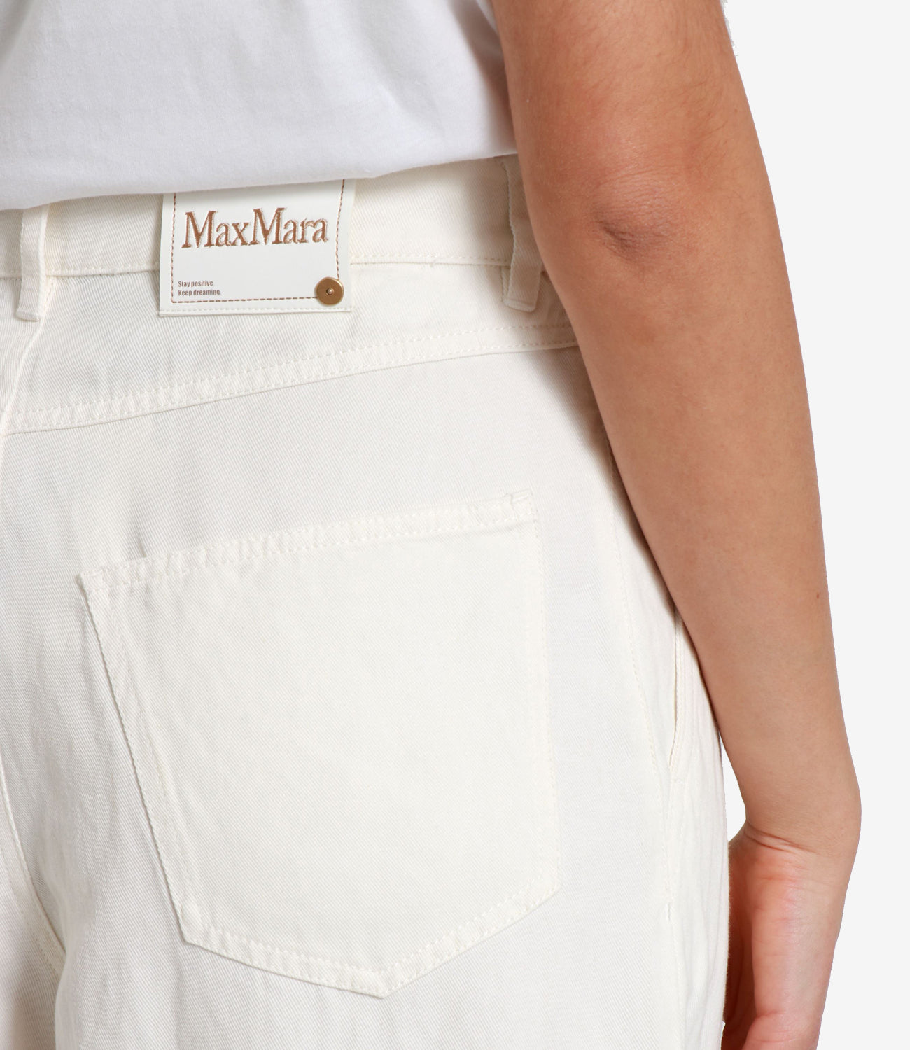 S Max Mara | Pantalone Smmaloa Bianco