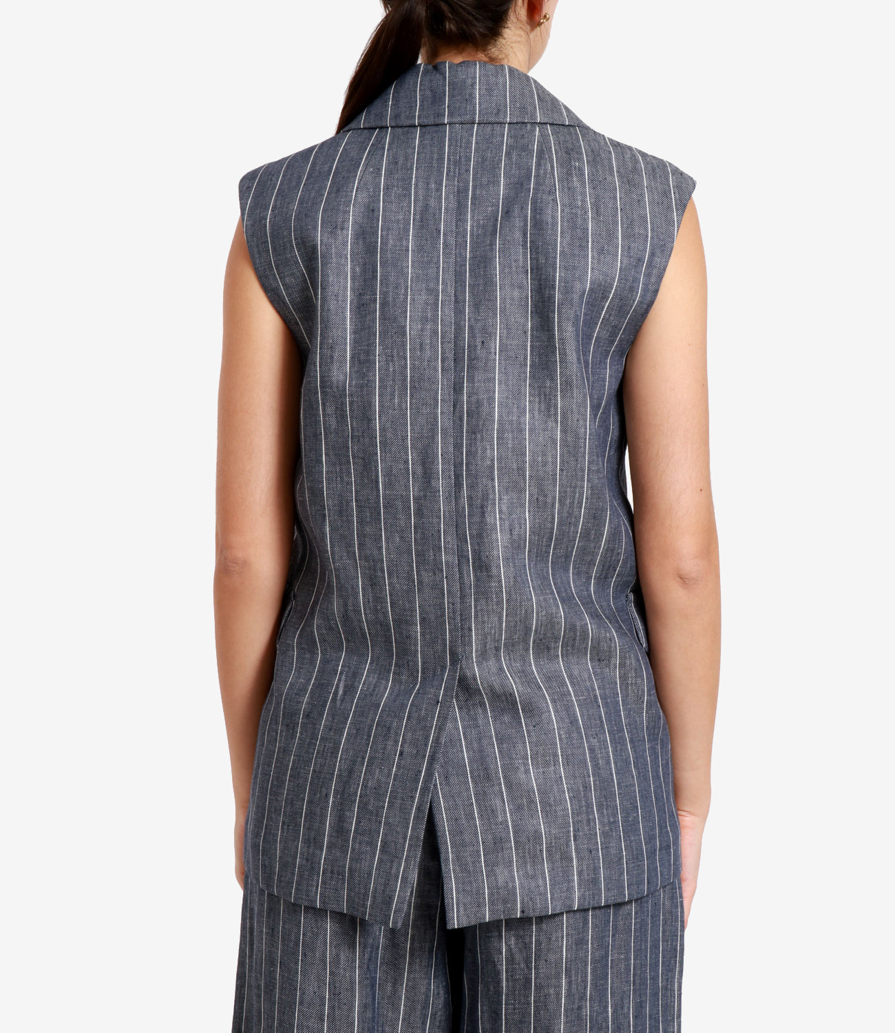 S Max Mara | Gilet Ballo Blu marino