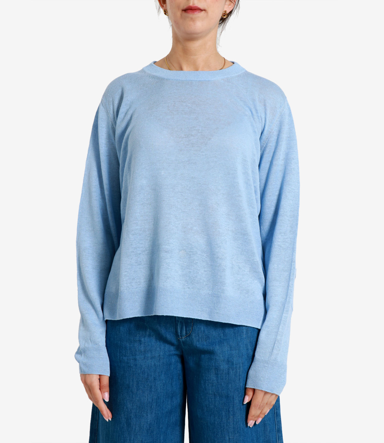 S Max Mara | Maglia Fervore Cielo