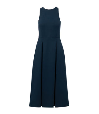 S Max Mara | Abito Cannone Blu marino