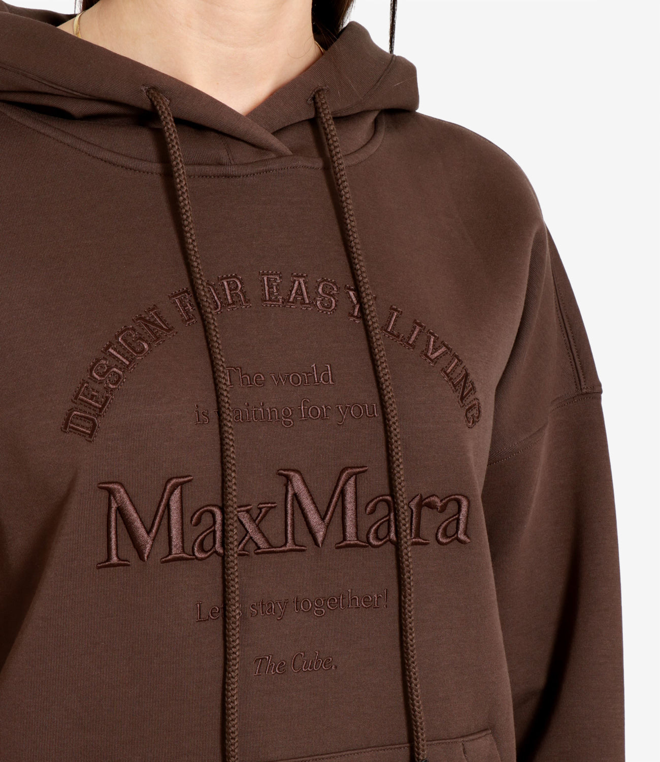 S Max Mara | Felpa Smmandrea Cioccolato
