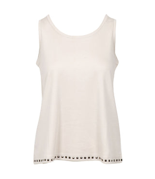 S Max Mara | Canotta Furetto Beige