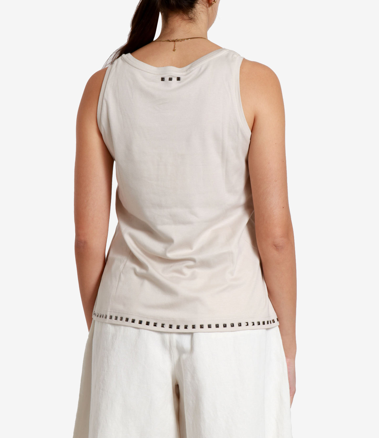 S Max Mara | Canotta Furetto Beige