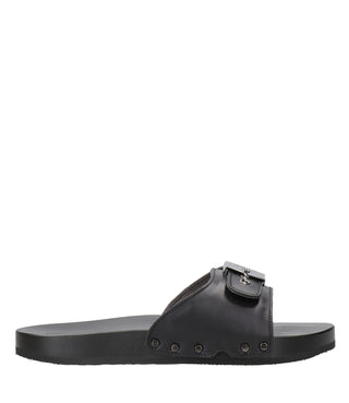 Scholl | Slipper Pescura Flat Flex Leaful Black
