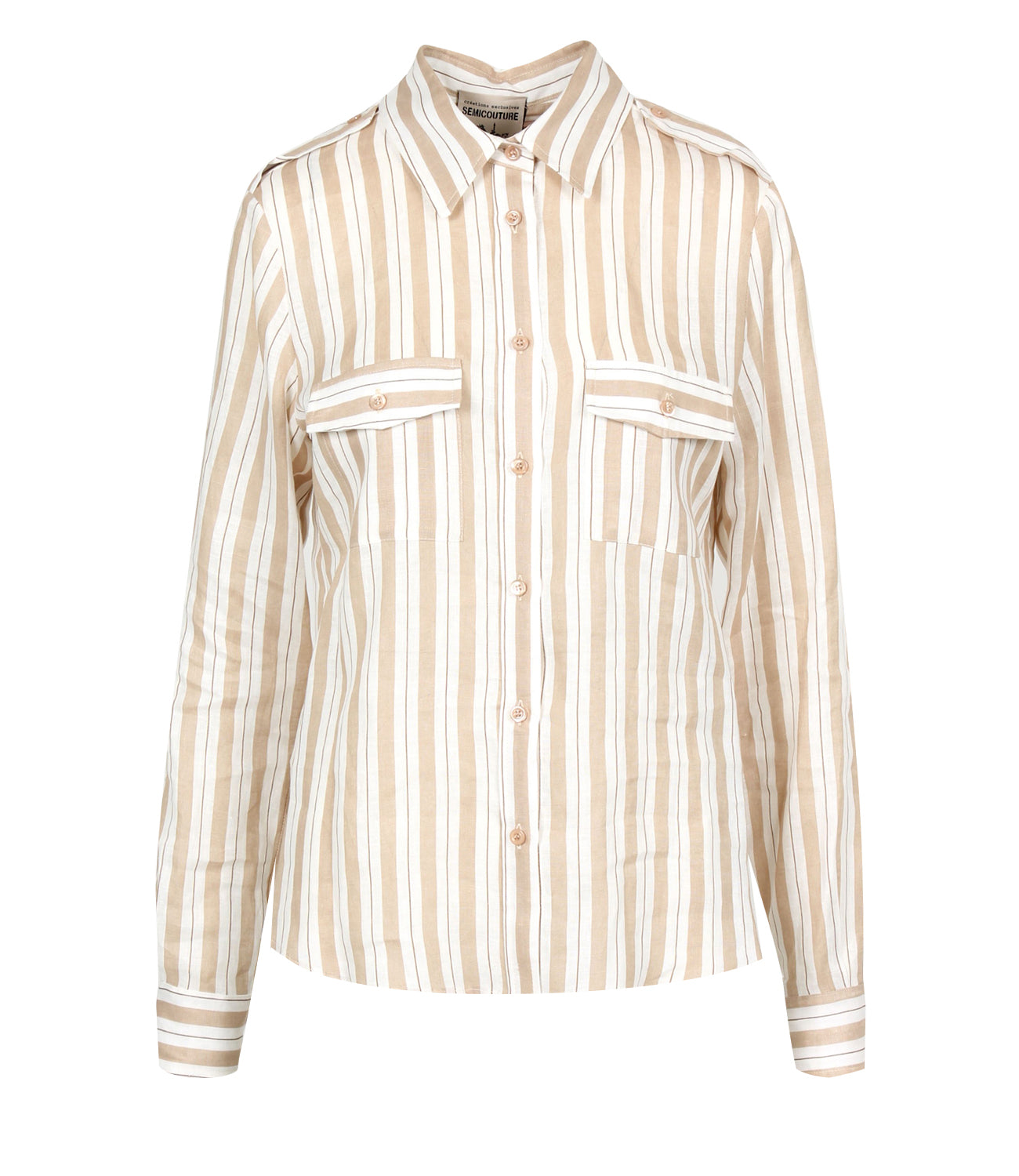 Semicouture | Camicia Kylie Canapa