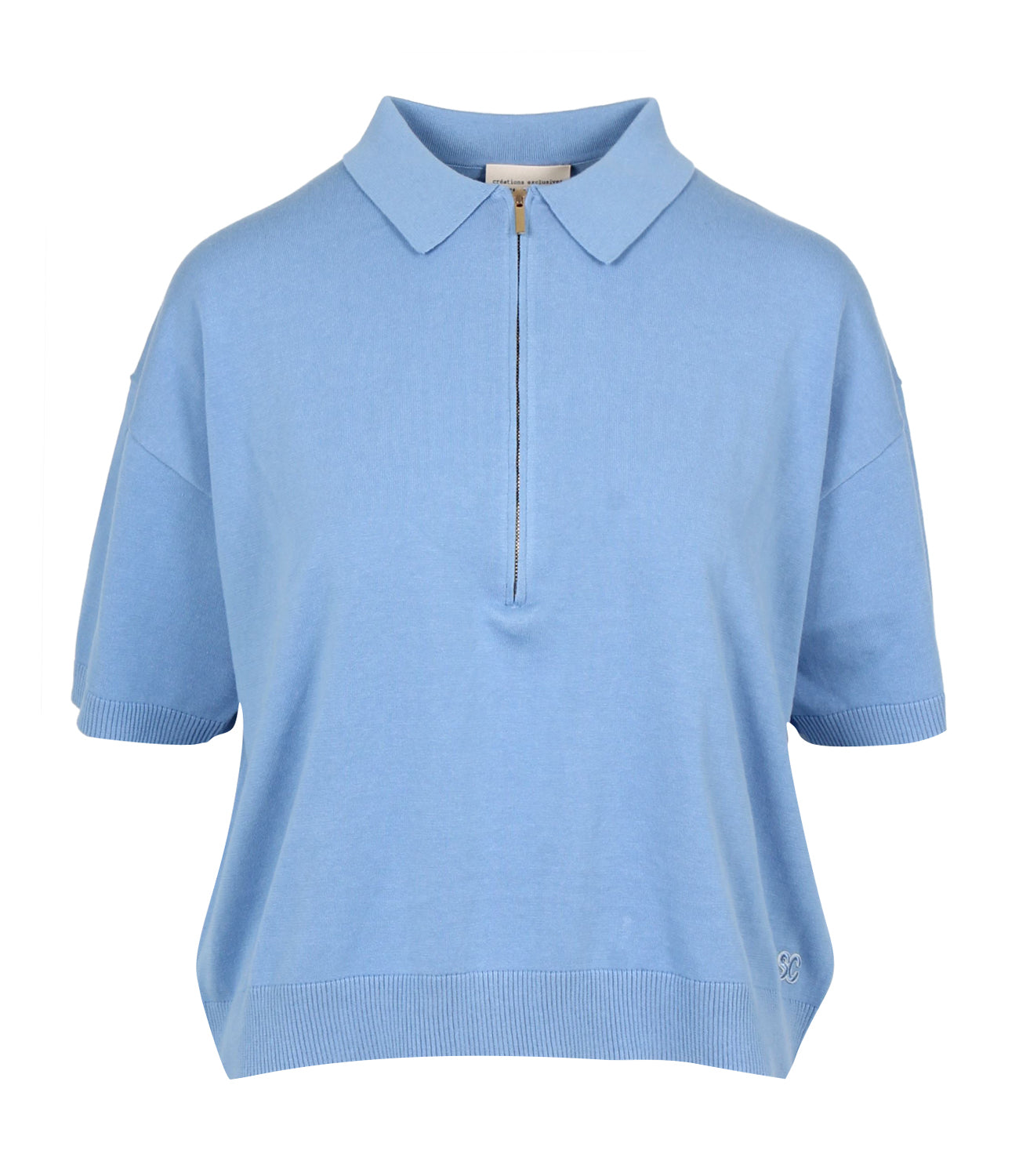 Semicouture | Polo Ambre Azzurro
